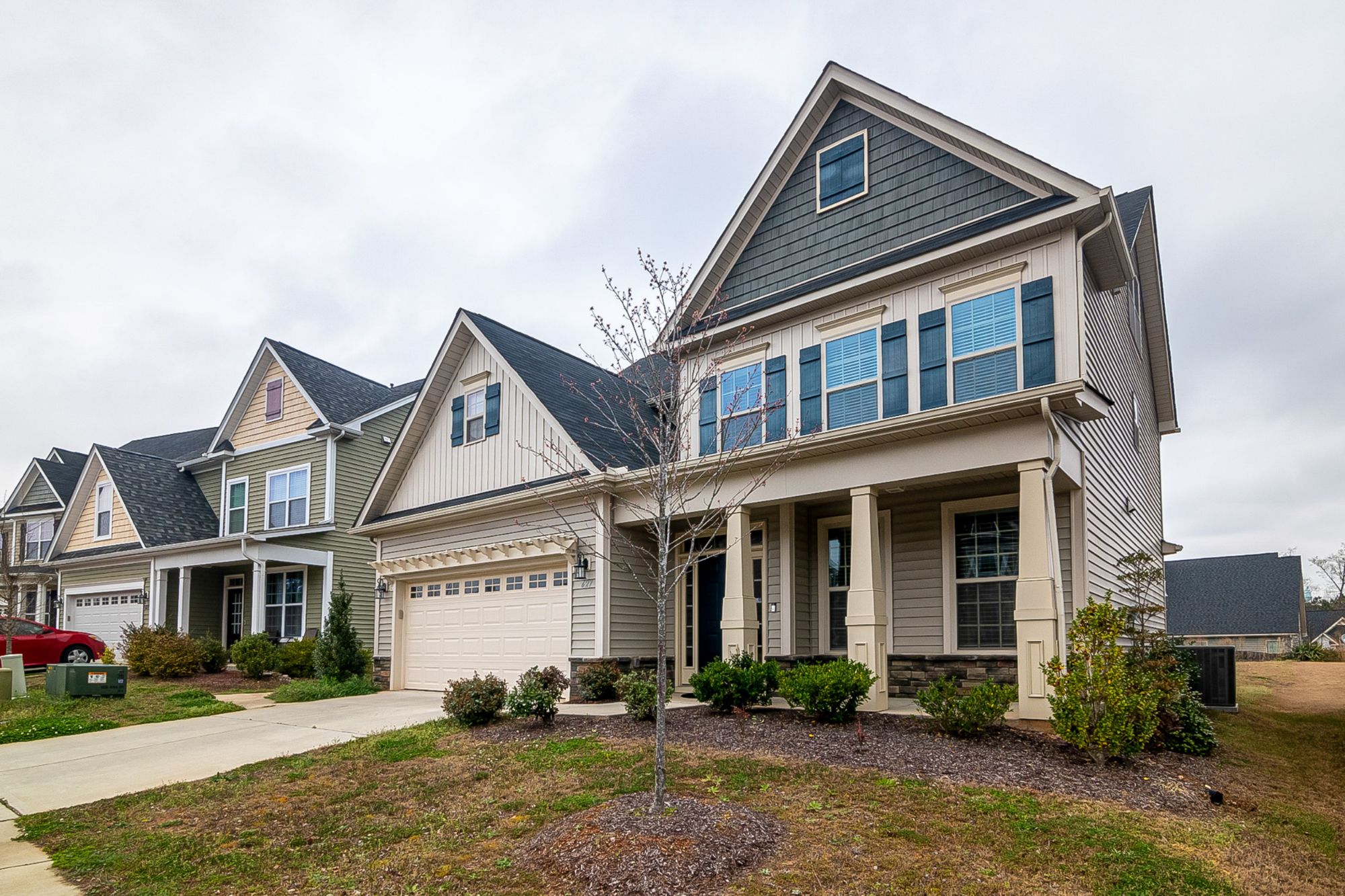 A suburban family home
